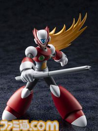 『ロックマンX』1作目のゼロがプラモ化。ボーナスパーツはイレギュラー時代を再現できる鉄パイプ。マニアックすぎる