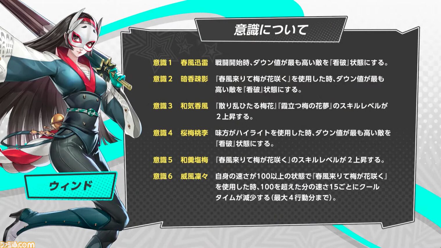 『ペルソナ5: The Phantom X』2.0まとめ。多祢村理子は強敵をダウンさせる先輩キャラ、坂井綾香は味方のハイライトを即座に発動可能【P5X】