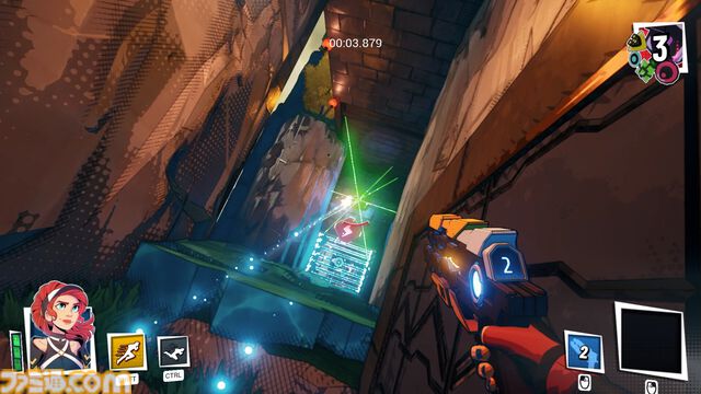 『JETRUNNER』近未来SF風SASUKEみたいなFPSパルクールアクションが本日（9/4）配信。壁走り、グラップルでスタイリッシュな魅せプしながら最速を目指せ