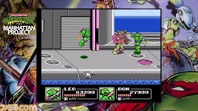 『ミュータント・タートルズ』ゲーム13作品を収録した『T.M.N.T.カワバンガコレクション』が唐突に販売再開。販売再開に至った経緯は不明