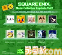 『FFT』『チョコボの不思議なダンジョン』などのサントラキーホルダー第2弾が登場。スクエニカプセルトイブースで販売【TGS2025】