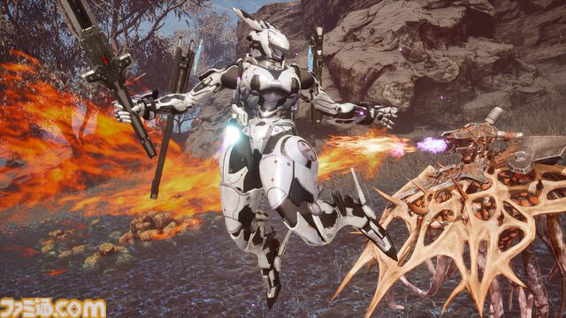 『デモンエクスマキナ タイタニックサイオン』アーマースーツを身に纏い戦場を駆けるメカアクションが本日（9/5）発売。ボス追加など無料アップデート情報も解禁