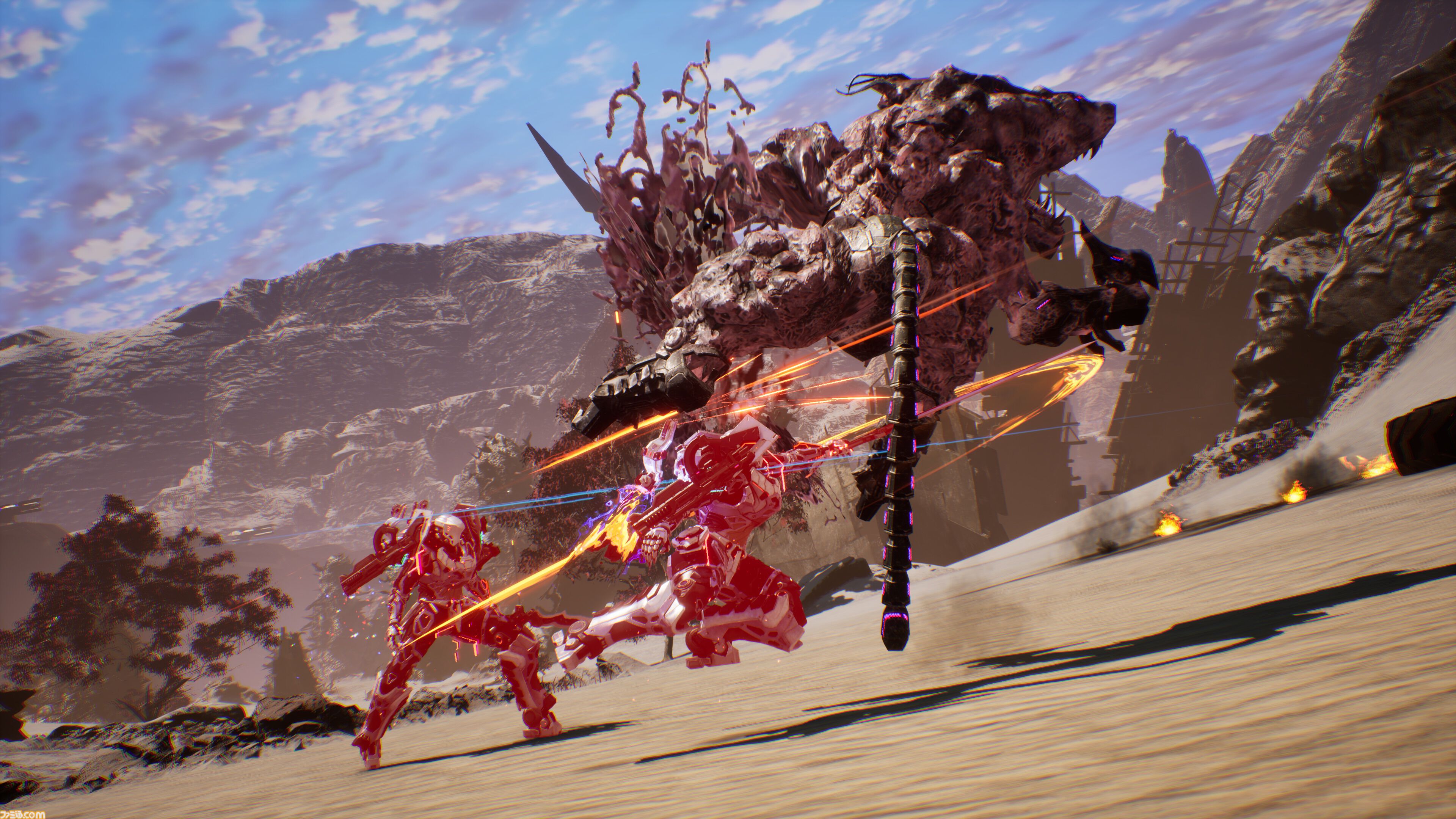 『デモンエクスマキナ タイタニックサイオン』アーマースーツを身に纏い戦場を駆けるメカアクションが本日（9/5）発売。ボス追加など無料アップデート情報も解禁