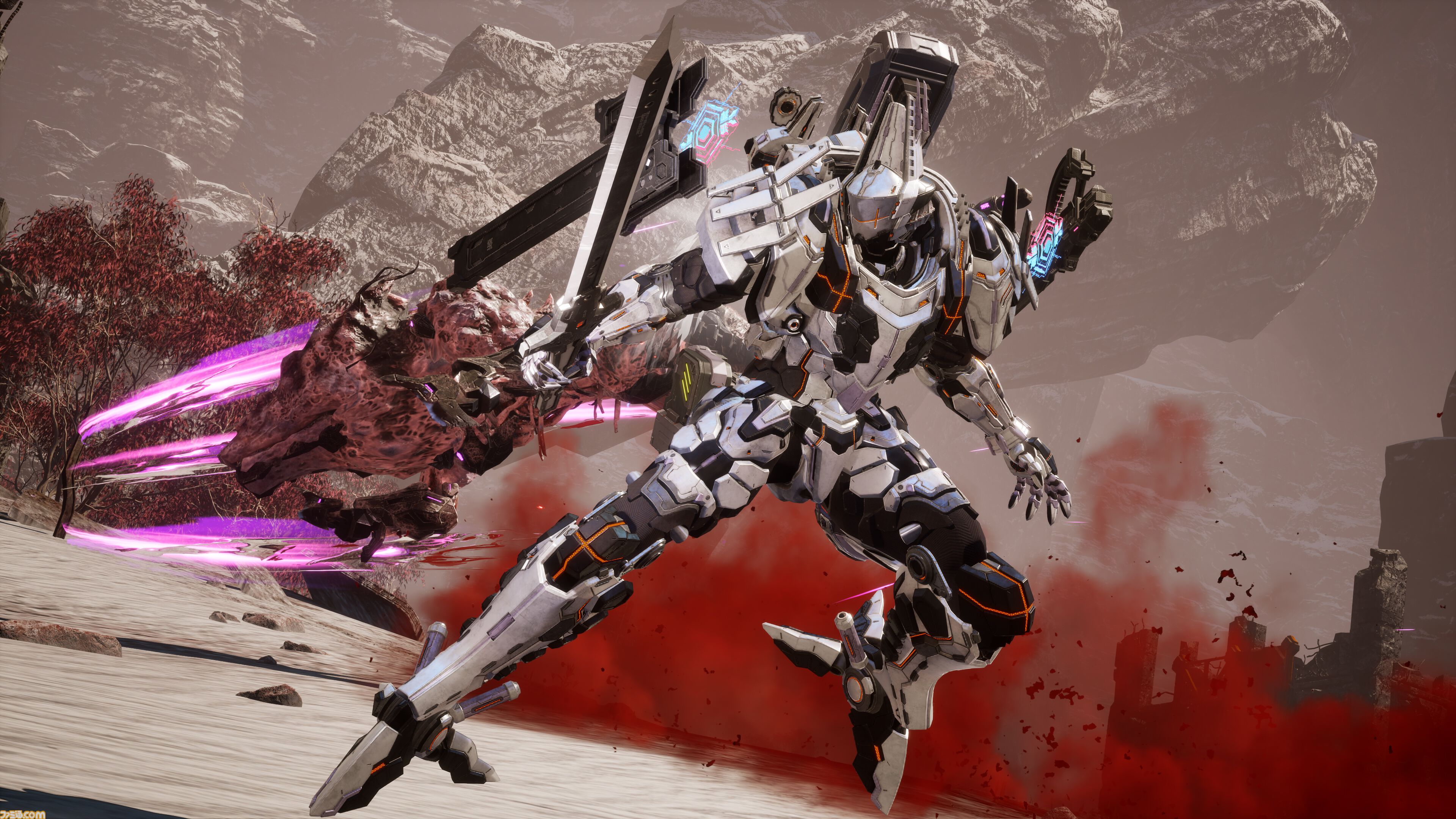 『デモンエクスマキナ タイタニックサイオン』アーマースーツを身に纏い戦場を駆けるメカアクションが本日（9/5）発売。ボス追加など無料アップデート情報も解禁