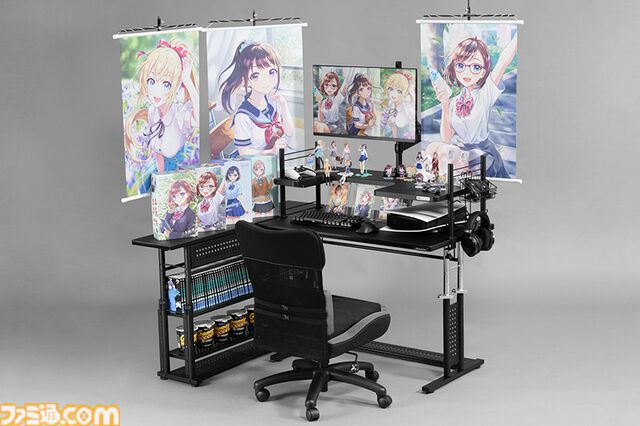 【バウヒュッテ】今あるデスクをフィギュアやアクスタを飾れる“推し活デスク”に。デスクラック＆タペストリー専用ハンガーが登場