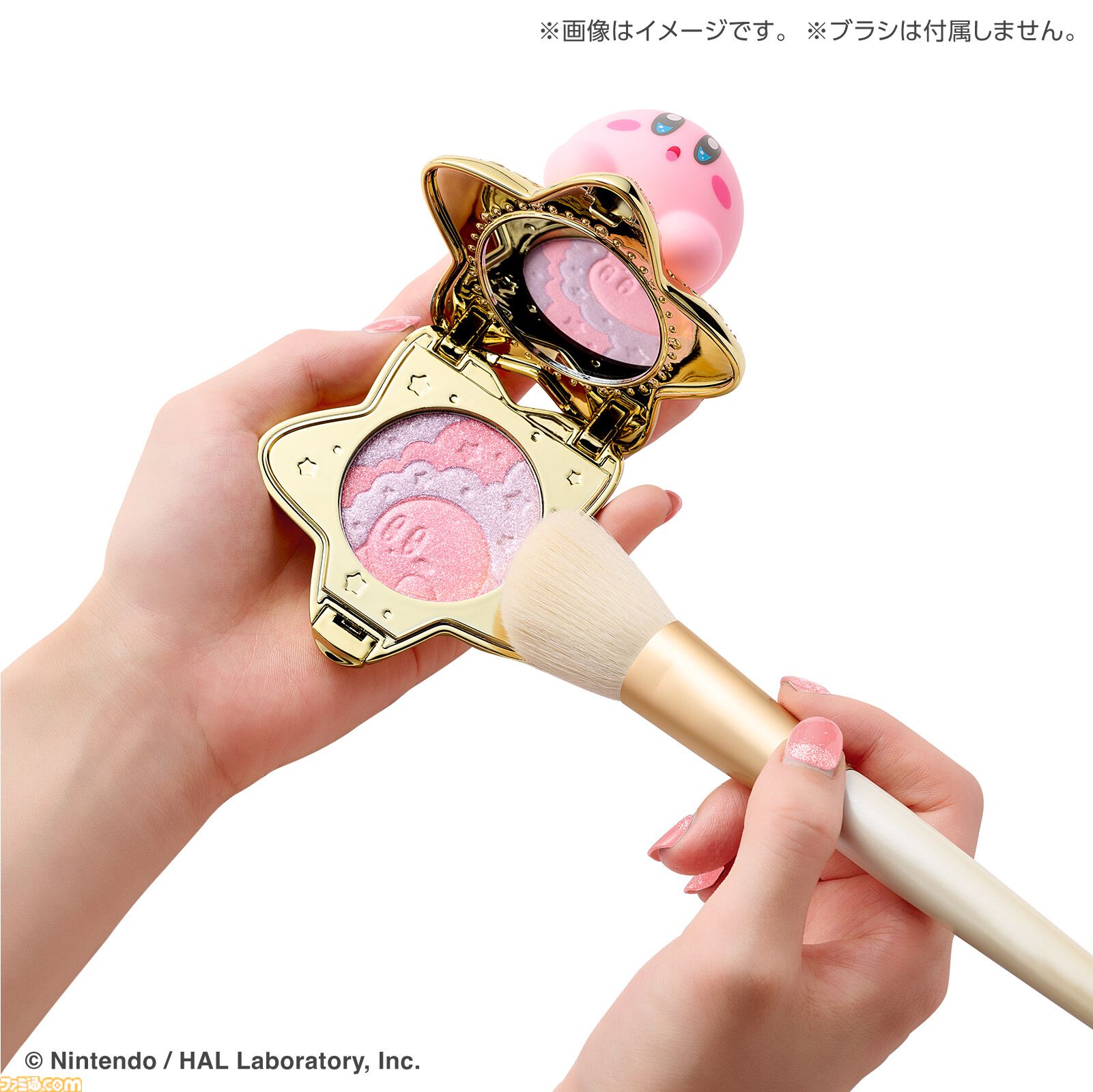 星のカービィ』新作コスメが登場。カービィが乗ったワープスター
