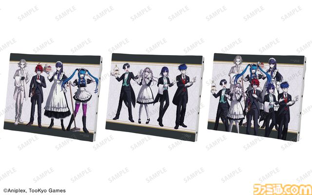 『ハンドレッドライン』澄野拓海＆面影歪は執事、雫原比留子＆飴宮怠美はメイドに。マルイのポップアップショップで新グッズ先行販売