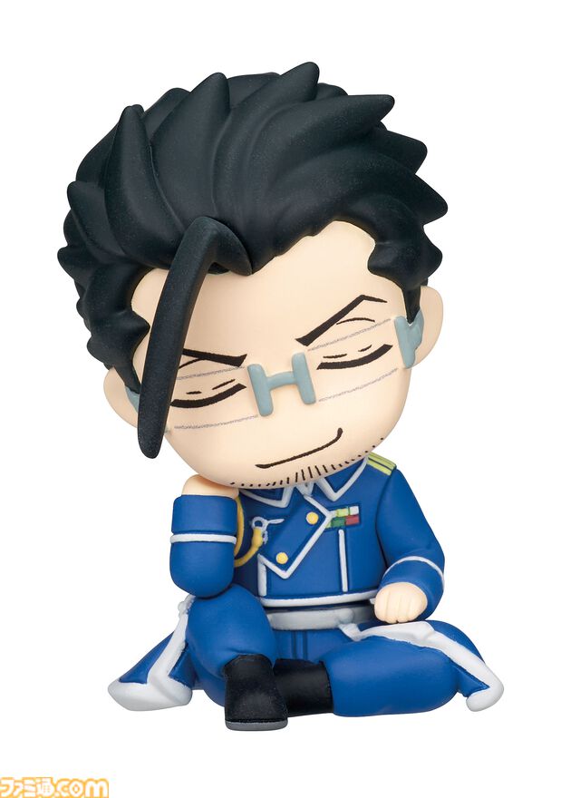 『鋼の錬金術師』エド、アル、マスタング大佐、ヒューズ中佐が肩ズンFig.に仲間入り。かわいいガチャフィギュアが10月下旬より発売