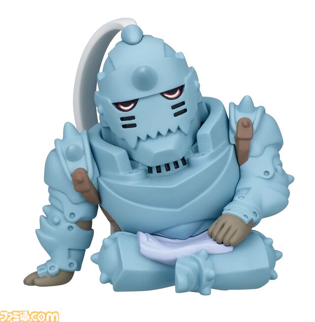 『鋼の錬金術師』エド、アル、マスタング大佐、ヒューズ中佐が肩ズンFig.に仲間入り。かわいいガチャフィギュアが10月下旬より発売