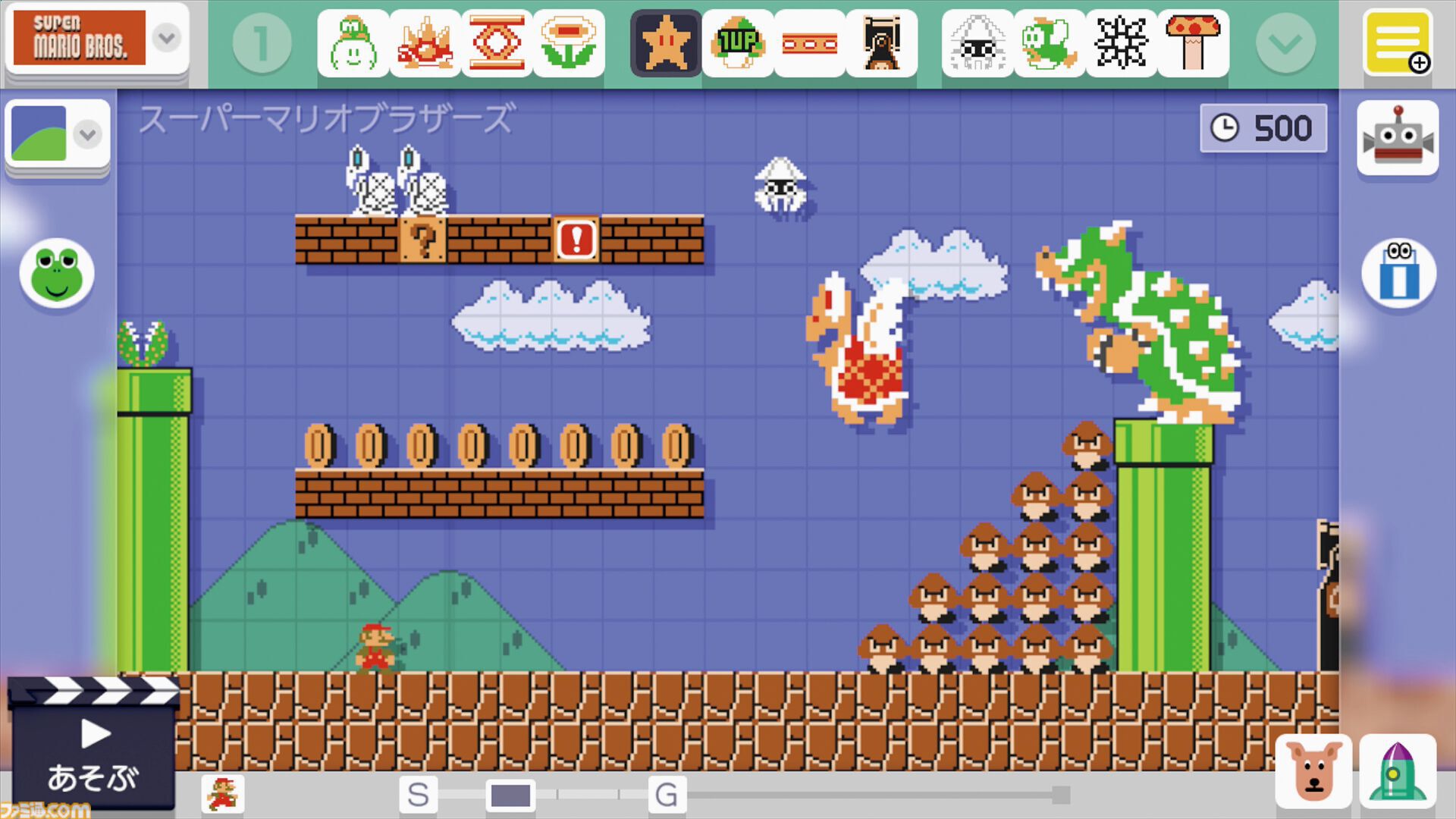 Wii U『スーパーマリオメーカー』10周年。らくがき感覚の簡略さで