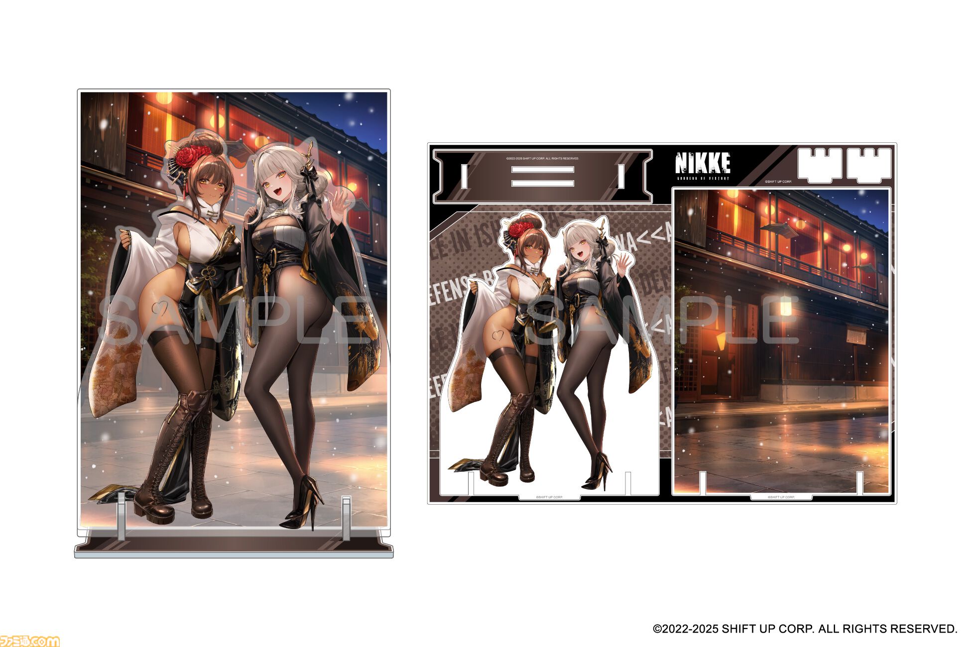 『NIKKE』全国6都市を巡るポップアップショップが開催。地域限定の描き下ろしイラストグッズ販売、フォトスポットが設置。10月4日より金沢を皮切りに開始