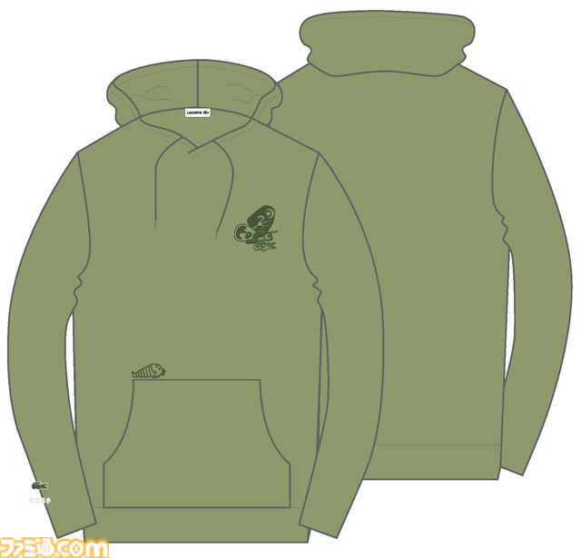 『ゴジラ』とラコステのコラボグッズが9月19日より登場。Tシャツやフード付きスウェットシャツなどが発売。ゴジラの背びれが生えたワニのデザインがかわいい