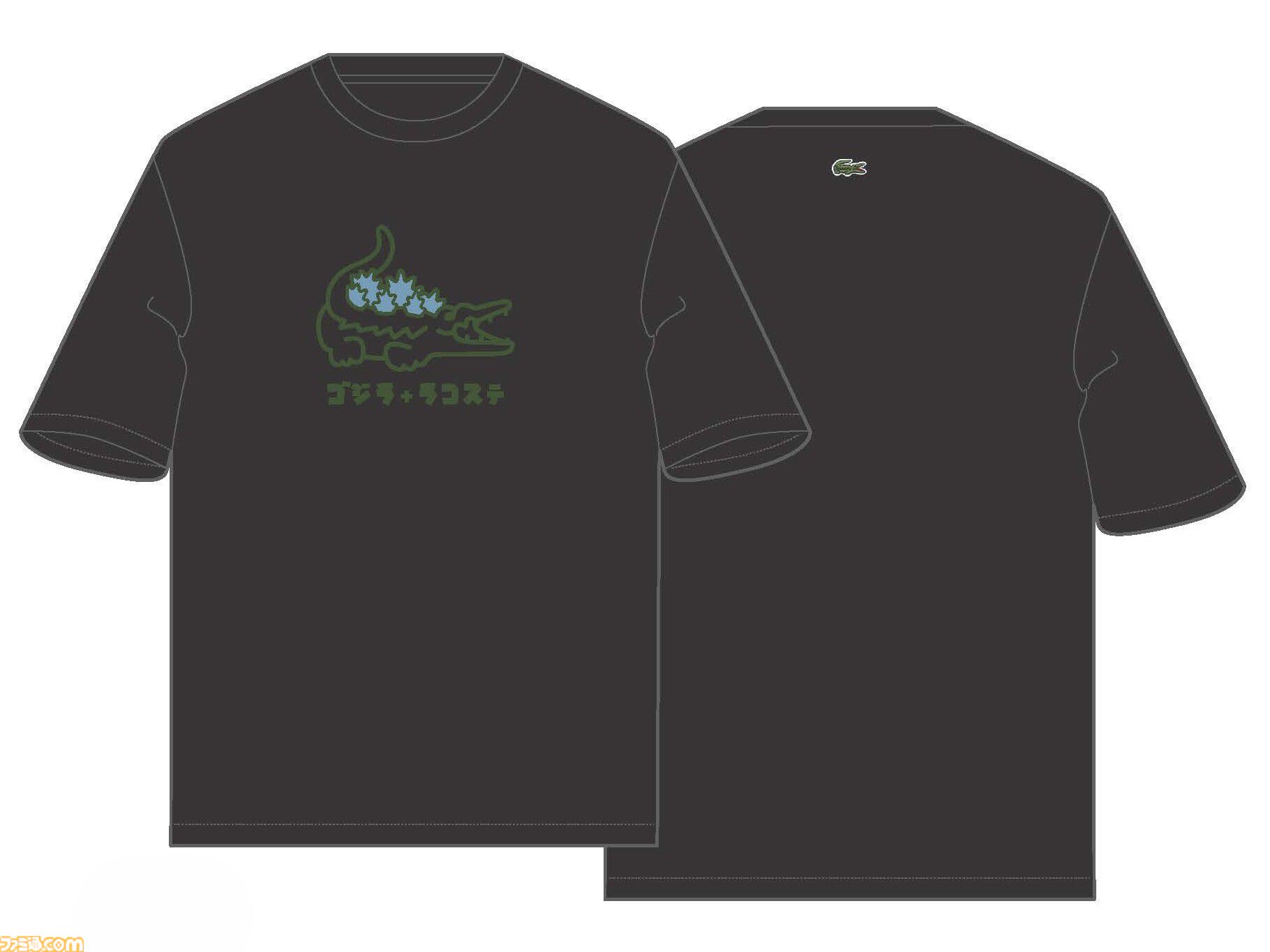 ゴジラ』とラコステがコラボ。Tシャツやフード付きスウェット