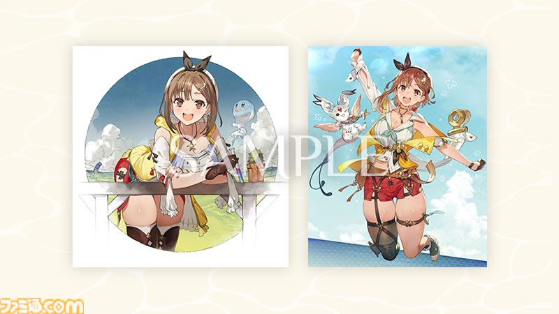 Switch ライザのアトリエ2&3セット※クリアファイル付き ライザのアトリエ1・2 限定ダブルパック 3Dクリスタルセット