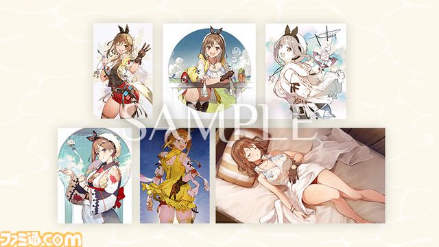 『ライザのアトリエ ～秘密トリロジー～ DX』購入特典まとめ。Amazonは描き下ろしクリアファイル、楽天はアートパネルやマグカップなど