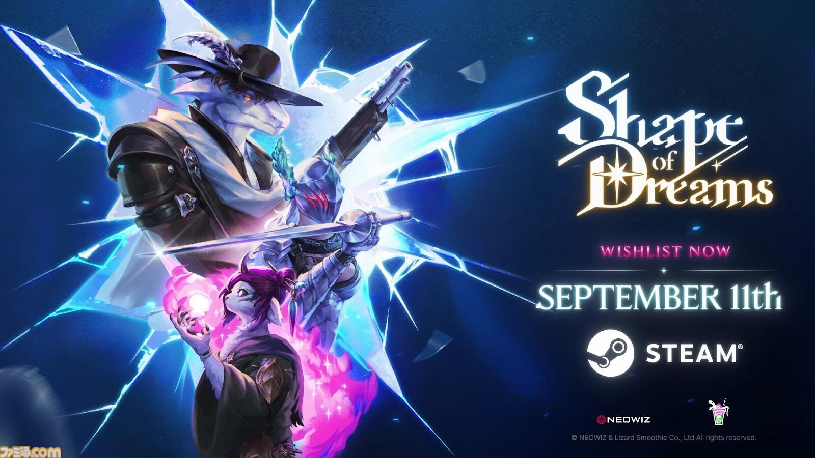 『Shape of Dreams』ローグライトとMOBAが融合した新感覚アクションゲームが本日（9/11）より配信。体験版は50万DLを突破し、95％が圧倒的に好評