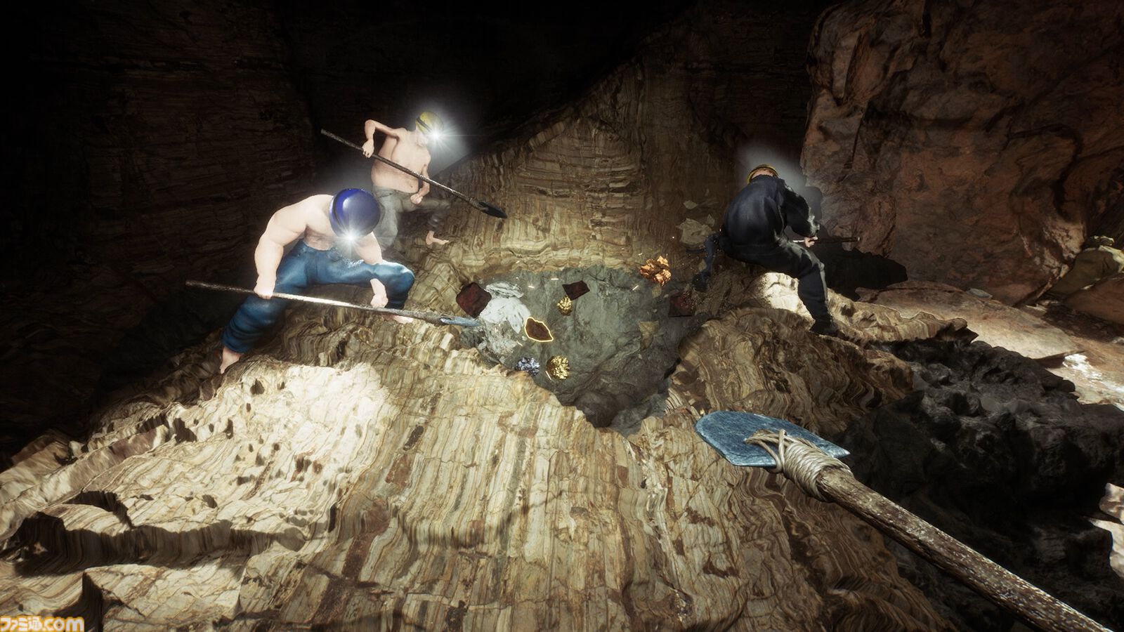 『Keep Digging』最大8人マルチプレイで地下1000ｍまで穴を掘れ！装備の強化やテクノロジーのアップグレード要素もある地下世界探索ゲーム