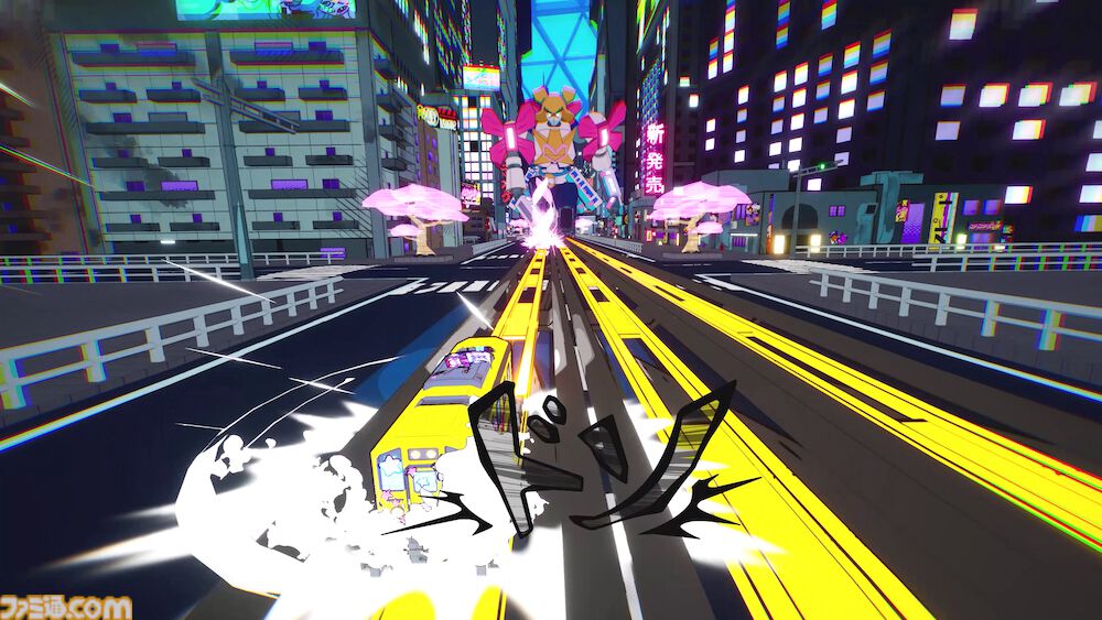 『電車アタック』が東京ゲームショウ2025にデモを出展。日本を舞台に暴走電車がハチャメチャトリックをキメるレースアクション