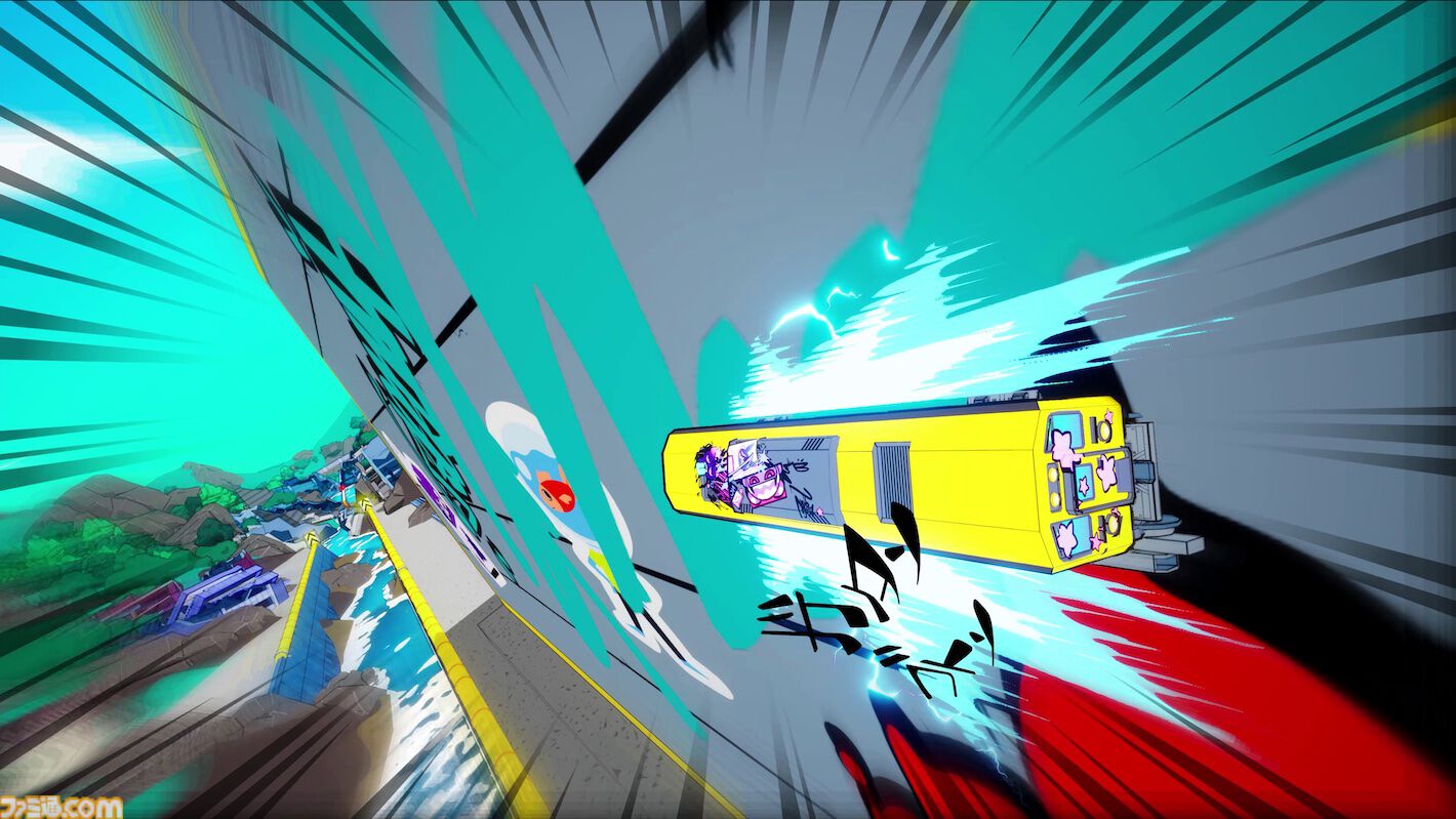 『電車アタック』が東京ゲームショウ2025にデモを出展。日本を舞台に暴走電車がハチャメチャトリックをキメるレースアクション