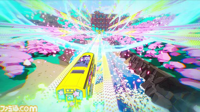 『電車アタック』が東京ゲームショウ2025にデモを出展。日本を舞台に暴走電車がハチャメチャトリックをキメるレースアクション