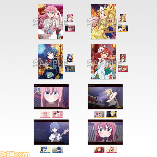 『ぼざろ』一番くじが本日（9/13）発売。夏祭りを楽しむぼっち・虹夏・リョウ・喜多ちゃんの約22cmフィギュアが登場。綿あめにあのツチノコの姿も