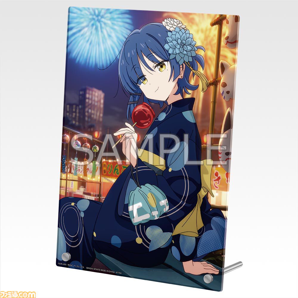 ぼざろ 一番くじ　まとめ売り G賞 山田リョウ アクリルボード I賞 K賞 L賞 ぼざろ』一番くじが本日（9/13）発売。浴衣姿のぼっち、虹夏