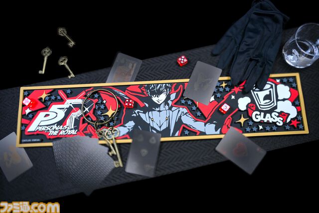 『ペルソナ5 ザ・ロイヤル』メメントスコーラ発表。あの奇妙な世界をモチーフにしたクラフトコーラ。おしゃれなカウンターマットも【P5R】