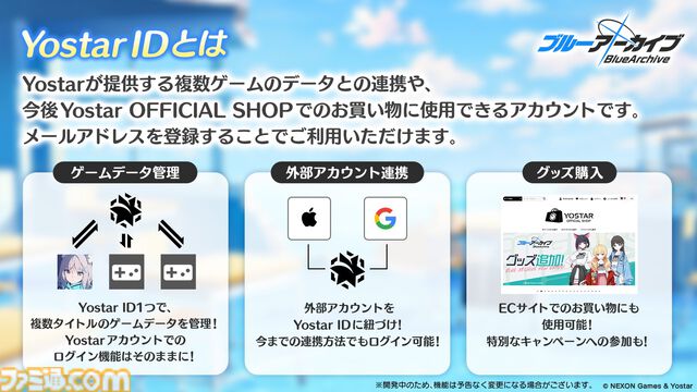 『ブルアカ』“Yostar アカウント”のリニューアルへ向けた準備が5月22日にアプデ後よりスタート。“Yostar ID”となりデータ管理、グッズ購入などでより便利に