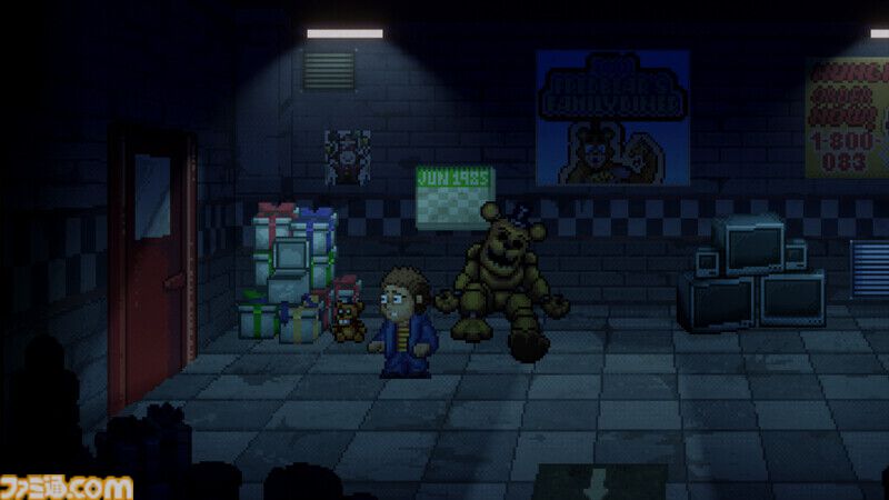 【FNaF】『Five Nights at Freddy's Into the Pit』パッケージ版が11月発売。少年が過去の世界へ引きずり込まれ･･････。シリーズ10周年作品は2Dアドベンチャー
