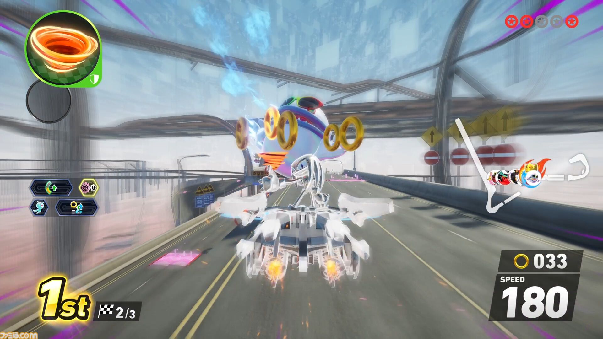 『ソニックレーシング クロスワールド』レビュー。2周目から異世界（別コース）に行くなんて！ 「マリカーでよい」とはならないレース体験