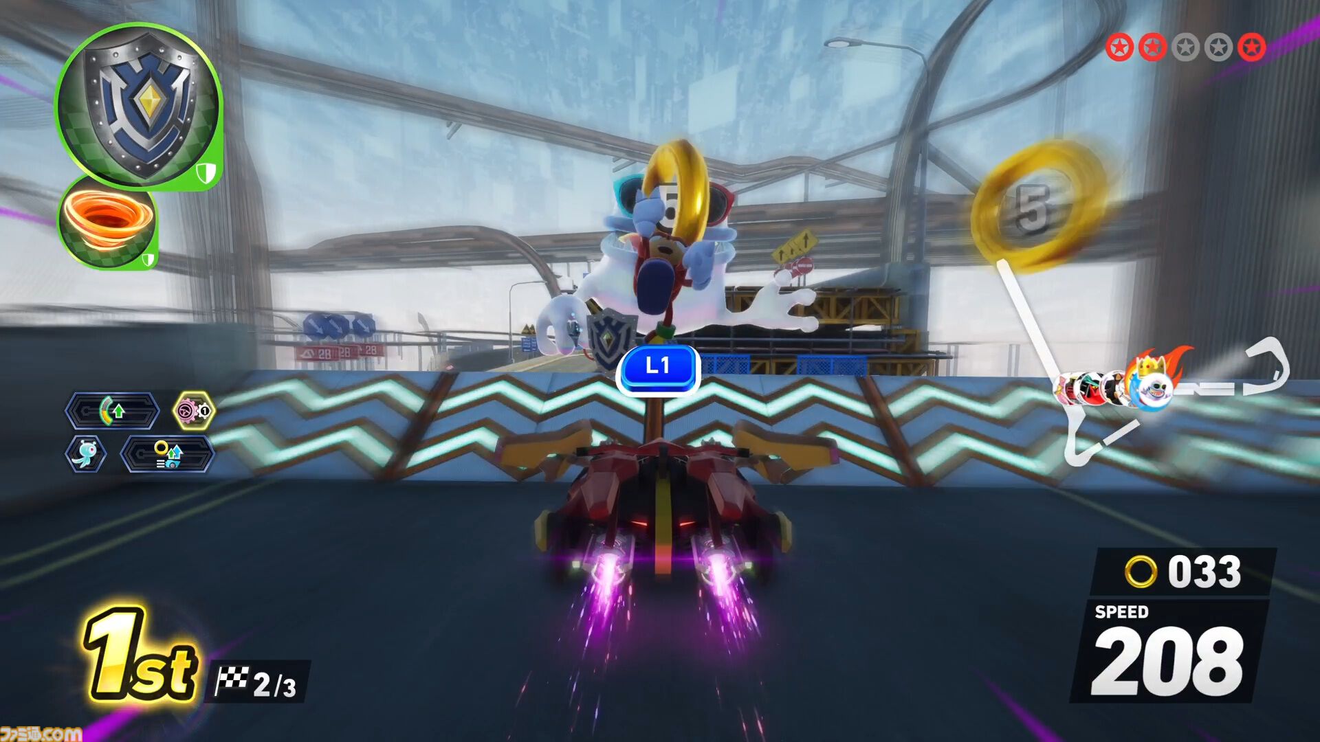 『ソニックレーシング クロスワールド』レビュー。2周目から異世界（別コース）に行くなんて！ 「マリカーでよい」とはならないレース体験