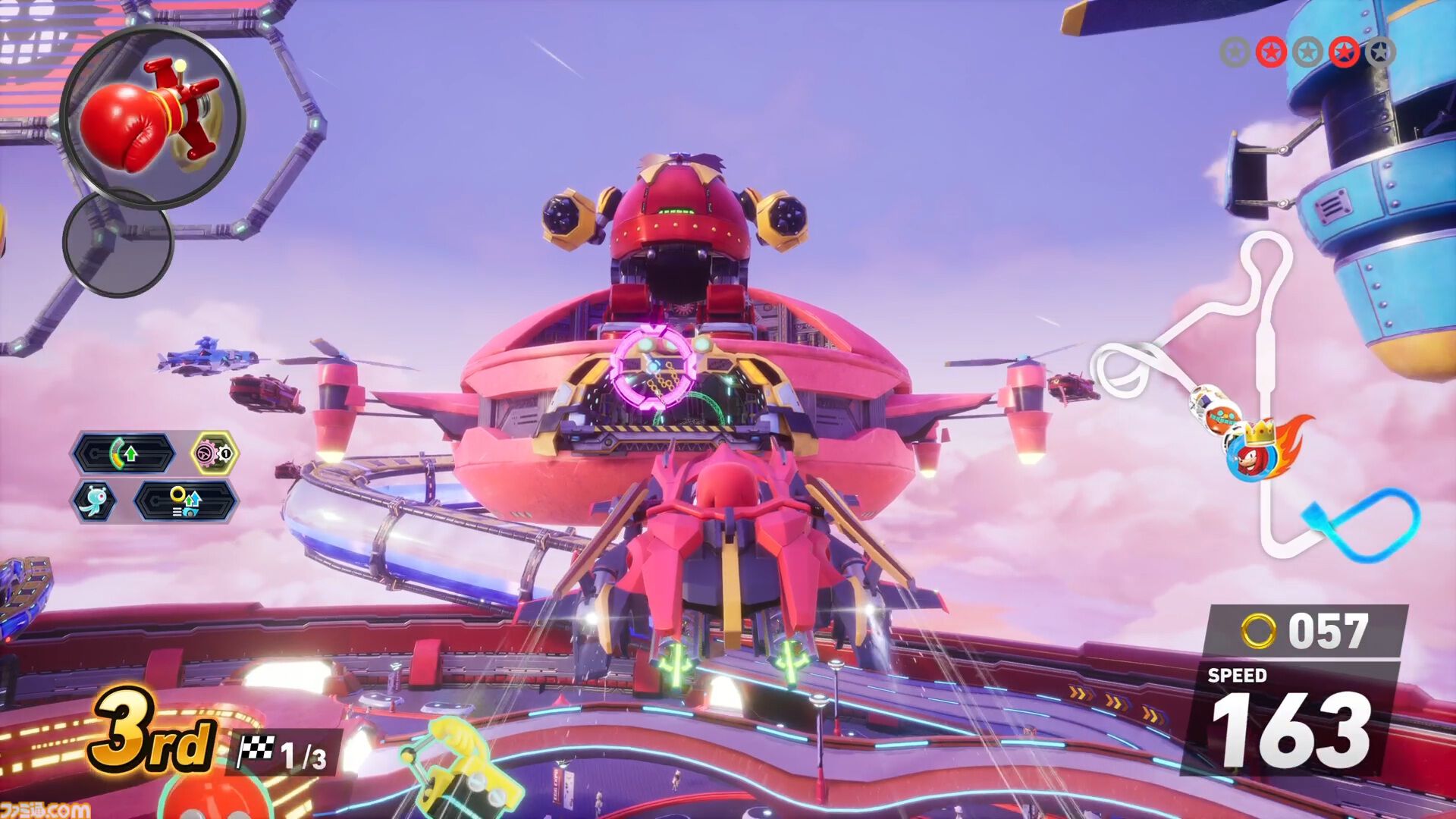 『ソニックレーシング クロスワールド』レビュー。2周目から異世界（別コース）に行くなんて！ 「マリカーでよい」とはならないレース体験