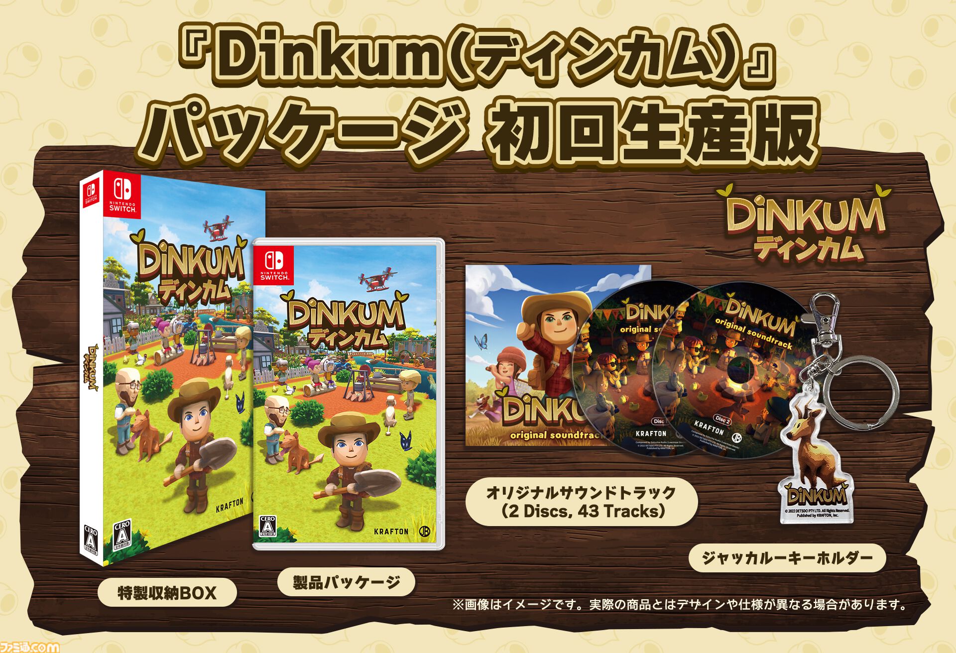 Nintendo Switch パッケージ版　 「timebokan専用枠」 ディンカム』Switchパッケージ版が11/27発売、本日（9/16）予約開始