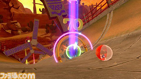『スーパーモンキーボール バナナランブル』オンライン対戦のルールとステージ情報が公開。バナナの皮、ミサイルなどの一部アイテムも紹介