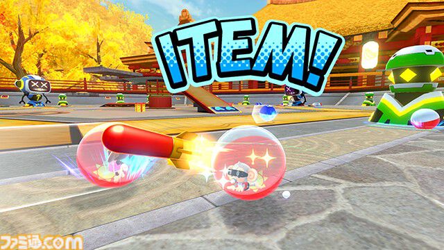 『スーパーモンキーボール バナナランブル』オンライン対戦のルールとステージ情報が公開。バナナの皮、ミサイルなどの一部アイテムも紹介