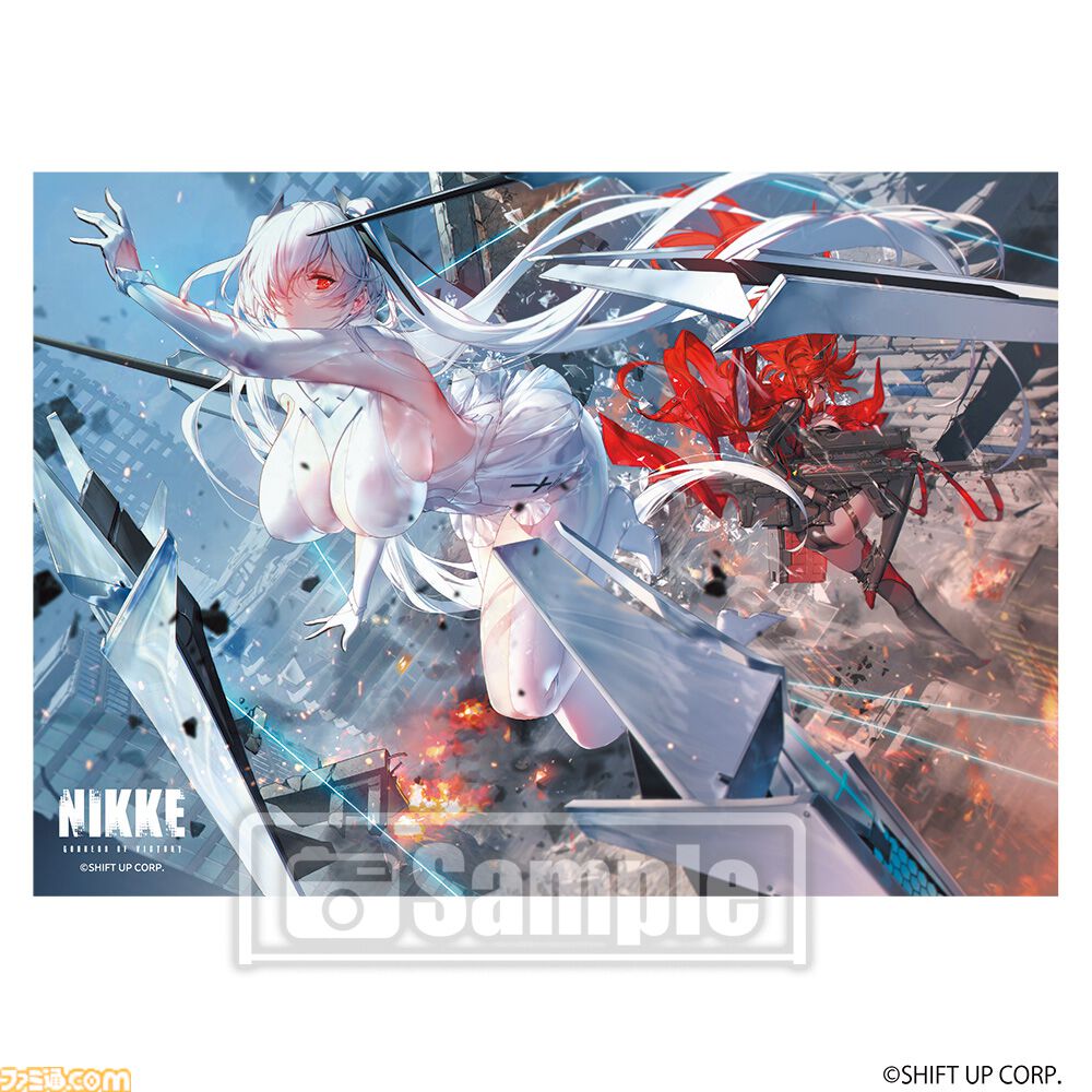 週刊ファミ通『勝利の女神：NIKKE』3周年特集号グッズ付きセット 画像ページ (3/6) 週刊ファミ通『勝利の女神：NIKKE』3周年特集号