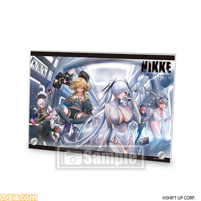 週刊ファミ通『勝利の女神：NIKKE』3周年特集号グッズ付きセットが発売決定。アクリルパネルや布ポスターなど7種の豪華グッズが付属