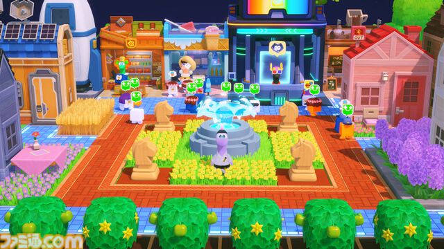 街づくり&120種類以上のミニゲームを楽しめる『星のパーティータイム』がTGS2025に出展決定。オリジナルアイテムももらえる試遊台や巨大なドラゴン“ディノ”の彫像などを展示