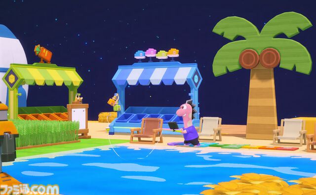 街づくり&120種類以上のミニゲームを楽しめる『星のパーティータイム』がTGS2025に出展決定。オリジナルアイテムももらえる試遊台や巨大なドラゴン“ディノ”の彫像などを展示
