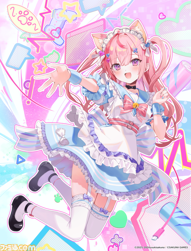 結城さくなさんと同棲して二人三脚で最高のVtuberを目指す育成SLG『さくなばーす』公式サイトが公開。ストーリーやキャラクター情報が明らかに