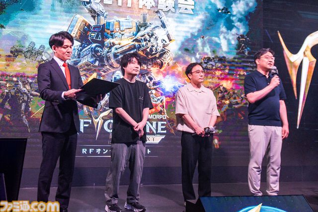 『RFオンラインネクスト』巨大ロボに乗るロマン型MMORPG、起動。ジェットパックで空を飛び、ガトリング砲で敵を殲滅。大盛り上がりのGvG先行体験会をリポート【9月30日サービス開始】