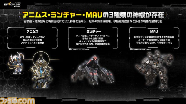 『RFオンラインネクスト』巨大ロボに乗るロマン型MMORPG、起動。ジェットパックで空を飛び、ガトリング砲で敵を殲滅。大盛り上がりのGvG先行体験会をリポート【9月30日サービス開始】