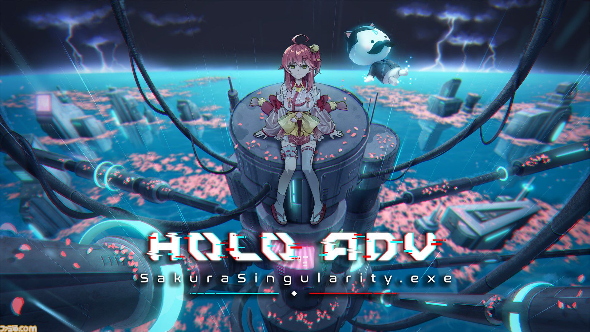 『Holo ADV: SakuraSingularity.exe』体験版が配信開始。ホロライブ“さくらみこ”が主人公の3Dアドベンチャーゲームの冒頭が楽しめる