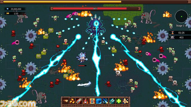 『キャットガールサバイバー』Steam版、続編『2』を東京ゲームショウに試遊出展。ネコ耳キャラが織りなすサバイバルアクションの新要素を先行体験