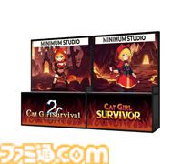 『キャットガールサバイバー』Steam版、続編『2』を東京ゲームショウに試遊出展。ネコ耳キャラが織りなすサバイバルアクションの新要素を先行体験