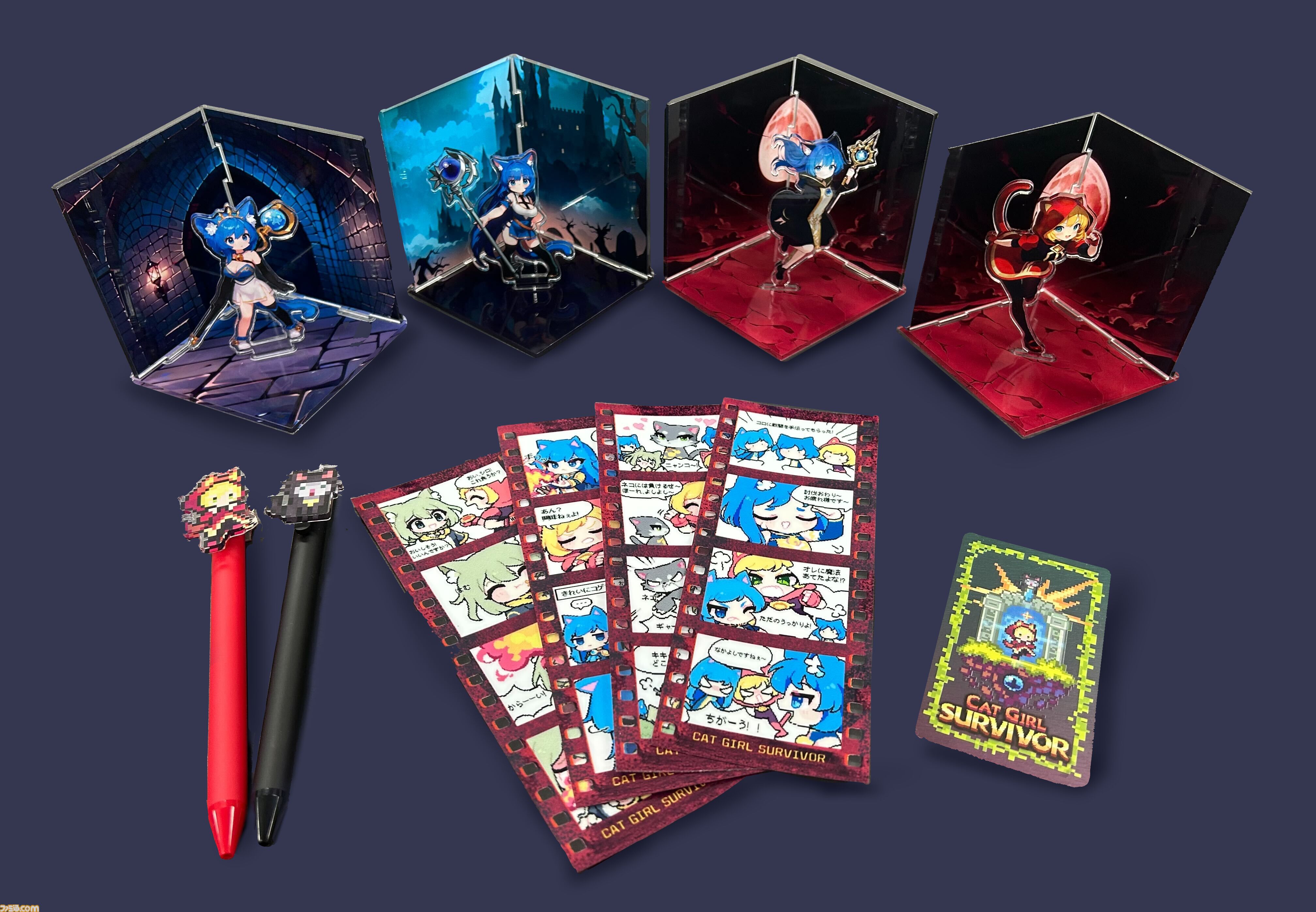 キャットガールサバイバー』Steam版、続編『2』を東京ゲームショウに