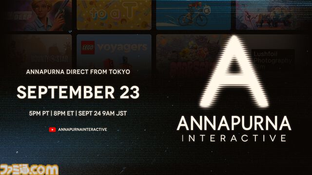 『Stray』『Outer Wilds』のパブリッシャーAnnapurna Interactiveが9月24日に新作3本を発表予定。新作はTGS2025に試遊出展