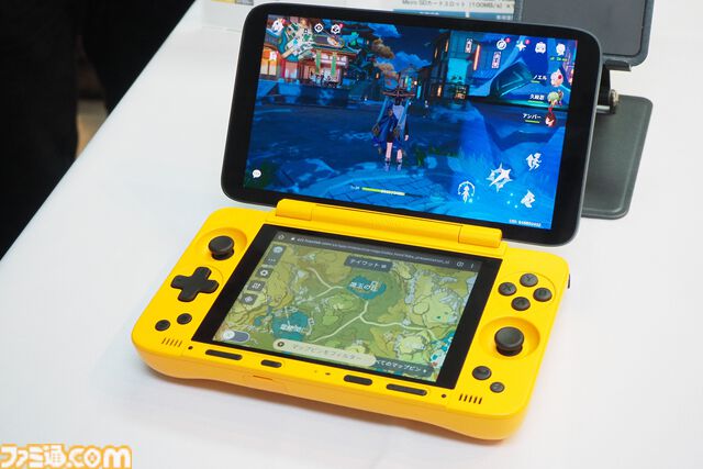 デュアルスクリーンのAndroidポータブルゲーム機と小型WindowsノートPCが天空から発売。AYANEOの新機種を体験してきた！