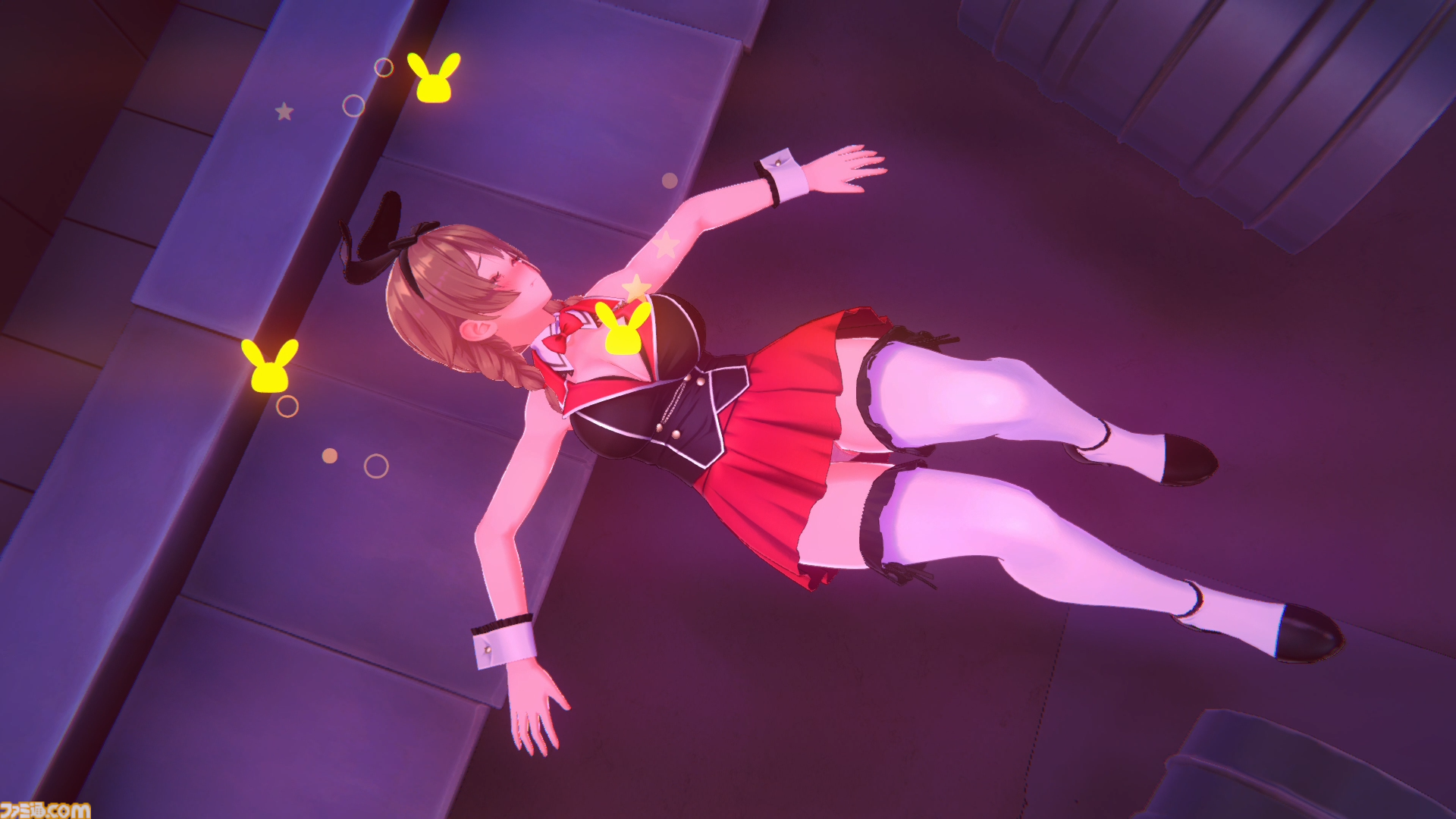 『へべれけ ばにーがーでん』キャストを無事家まで送り届ける千鳥足帰宅アクションがSwitch＆Steamにて10/9配信。おなじみのPTAシステムも形を変えて登場