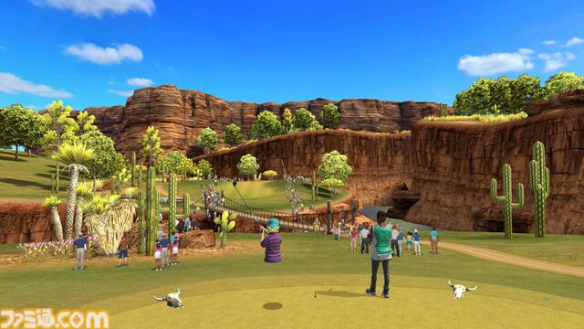 VRゴルフ『アルティメット スイング ゴルフ』販売。『いつでもGOLF』を手掛けるクラップハンズのリアルゴルフを追求した最新作。次回アップデートではアバターに下半身が追加。